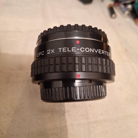 CPC 2X Tele-Converter MC-4 lens With Case - Picture 1 of 5